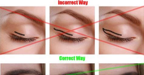 How To Apply Eyeliner With Pictures : Simple everyday eye makeup with ...