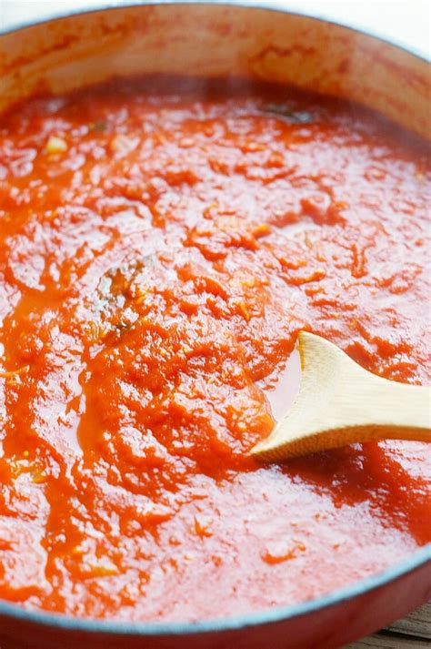 Easy Marinara Sauce Recipe