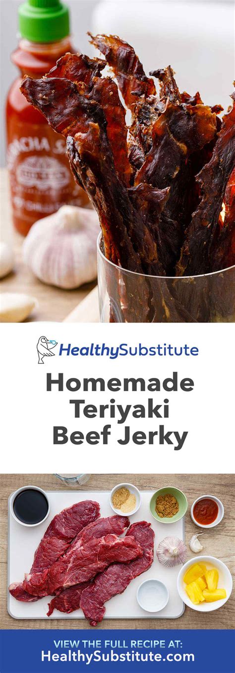 Authentic Gourmet Teriyaki Beef Jerky Recipe (Made with Grass-Fed Beef ...