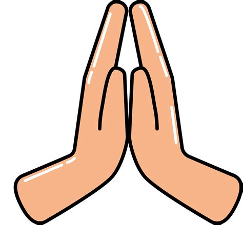 Praying Hands Clip Art stock illustration. Illustration of - Clip Art Library