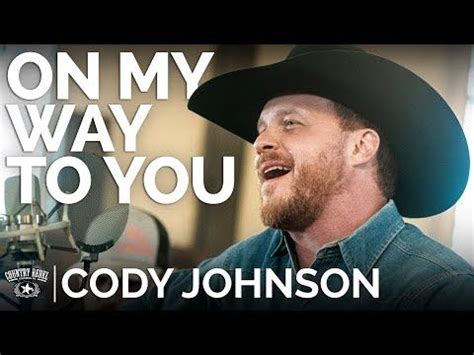 Cody Johnson - On My Way To You (Acoustic) // The Church Sessions - YouTube in 2019 | Cody ...