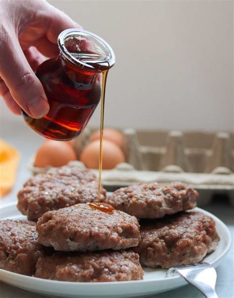 Homemade Maple Breakfast Sausage Patties Recipe