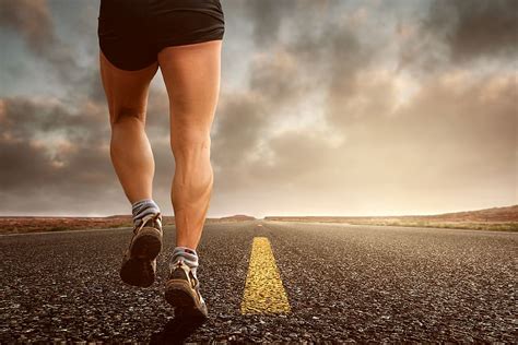 people, running, shoes, jogging, legs, fitness, morning, exercise, asphalt, road | Pxfuel