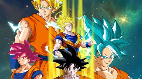 Goku Forms Wallpapers - Wallpaper Cave