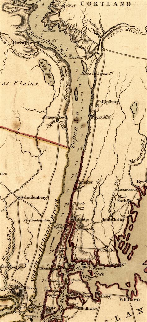 Detail Hudson River 1777 - Journal of the American Revolution