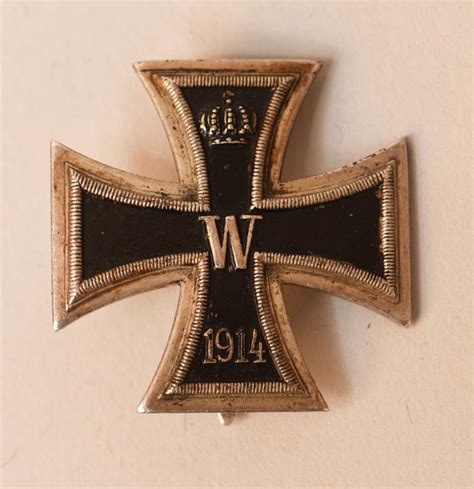 Regimentals | GERMAN WWI IRON CROSS 1st CLASS LATE WAR CONSTRUCTION.