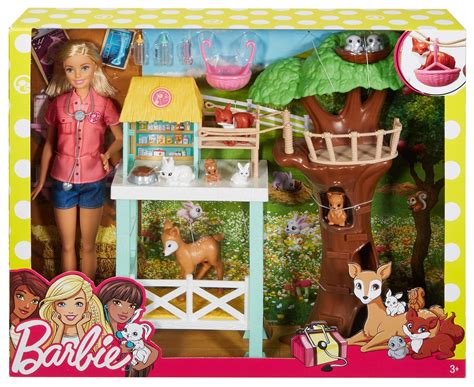 Barbie Animal Rescuer Doll & Playset - Buy Online in UAE. | Toys And Games Products in the UAE ...