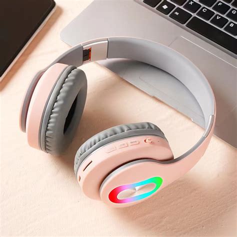 Headphone With Microphone Bluetooth 5.1 Subwoofer Live Head-Mounted ...