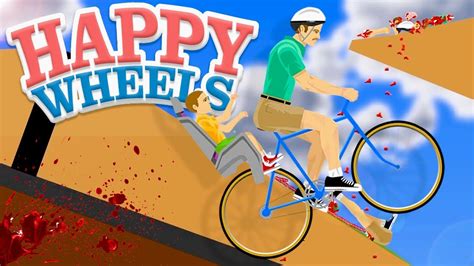 Insane Ragdoll Bicycle Stunts Gone Wrong! - Happy Wheels Gameplay - YouTube