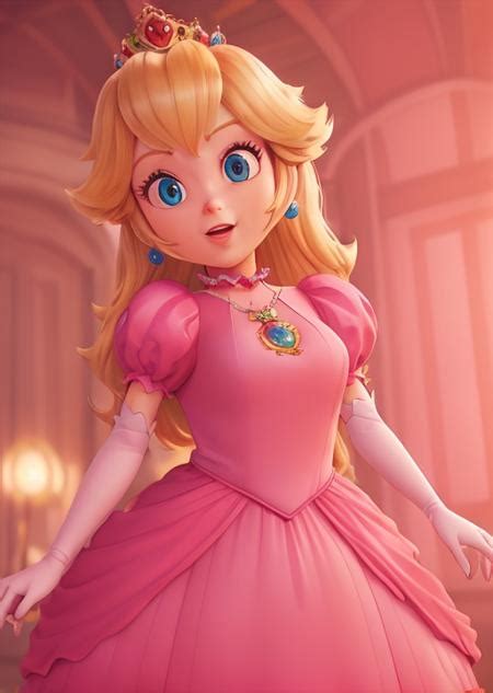 Princess Peach (Mario Movie) - v1.0 | Stable Diffusion LoRA | Civitai