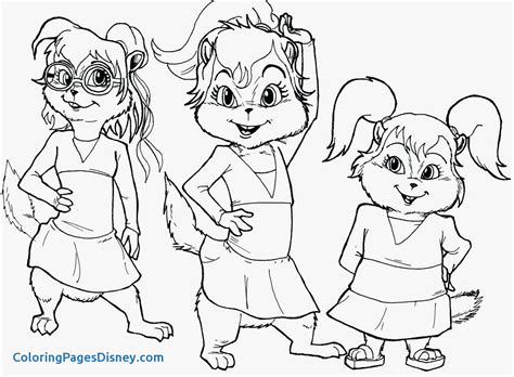 Alvin And The Chipmunks Coloring Pages at GetDrawings | Free download