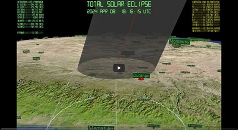 Eclipse videos for the Great North American Eclipse of April 8, 2024 ...