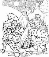 The Best Free Campfire coloring Page Images Download From 83  sketch template