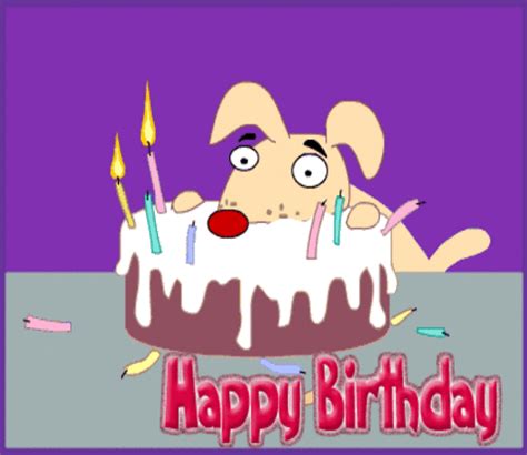 eCard-18.gif (478×414) | Funny happy birthday gif, Happy birthday dog ...