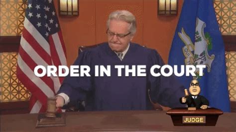 Gavel Order In The Court GIF by Judge Jerry - Find & Share on GIPHY