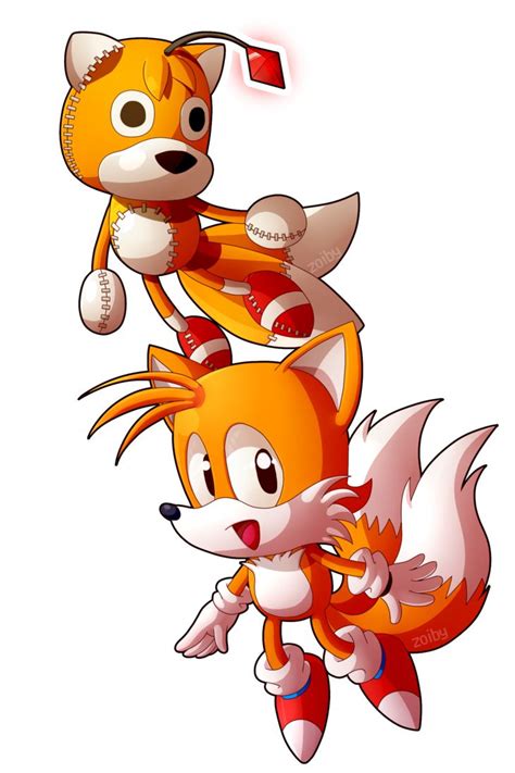 Tails Doll and Tails | Tails doll, Doll drawing, Sonic fan art