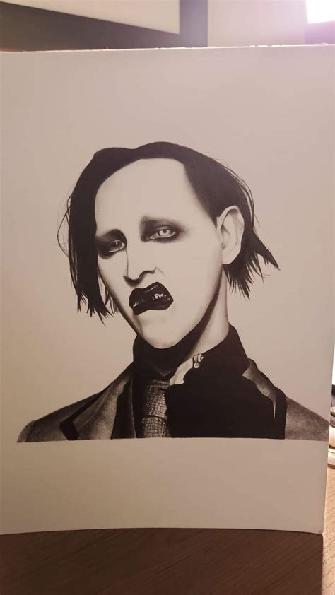 Marilyn Manson [art by me] : r/marilynmansonforever