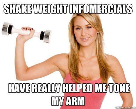 Shake Weight Girl memes | quickmeme