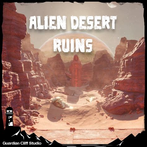 ArtStation - Alien Desert Ruins