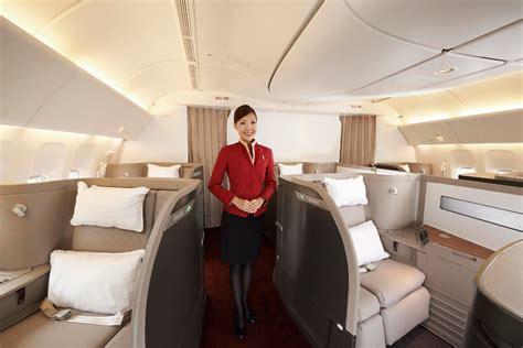 cathay pacific luxury first class cabin by foster + partners