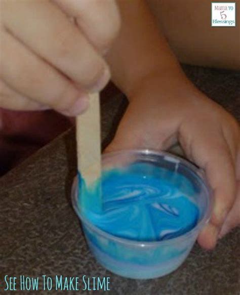 Super easy recipe for making slime. Kids will love to make this and play with it! http ...