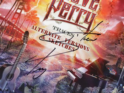 Steve Perry Signed "Traces" Vinyl Record Album (AutographCOA COA ...