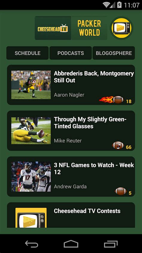 Cheesehead TV - Android Apps on Google Play