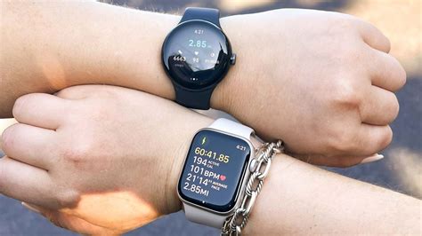 Google Pixel Watch vs. Apple Watch Series 8: Which is the better ...