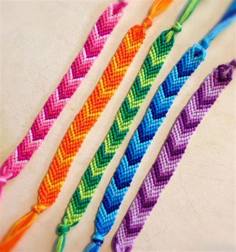 •chevron friendship bracelets• | Chevron friendship bracelets, Diy ...