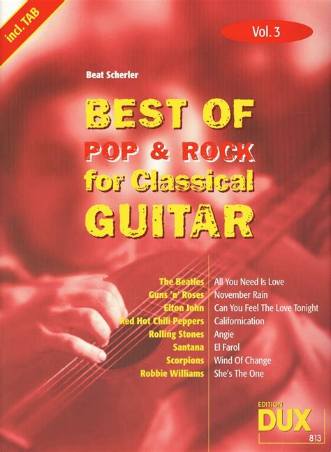 Best of Pop & Rock for Classical Guitar 3 / guitar + tabulature eNoty.eu