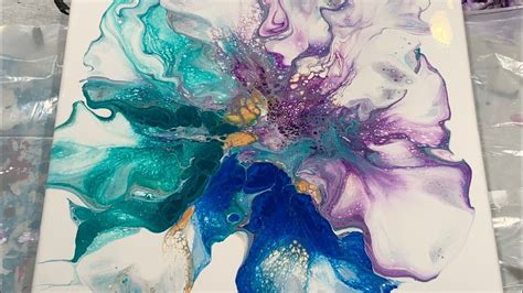 (167) Acrylic Pour Painting - The Dutch Technique - Fluid Art on Canvas ...