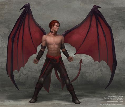 ArtStation - Incubus, Richard Suwono | Incubus demon, Incubus, Character portraits