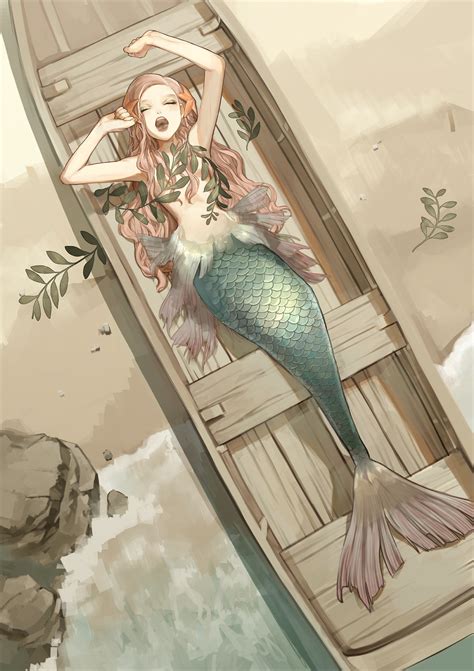 taroor: “Mermaid 2016/7/10 ” #mermais #lifeinthesea | Mermaid art, Mermaid drawings, Disney art