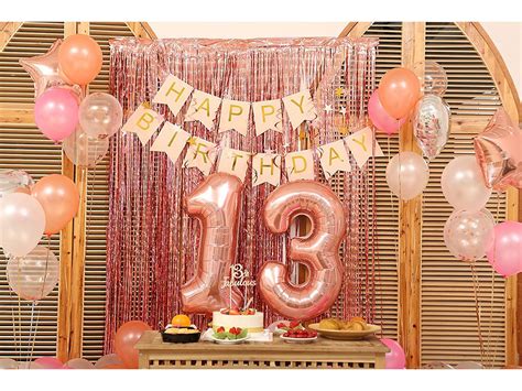 13 Birthday Decorations For Girls