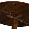 Liberty Furniture Creations II 38-CD-ROS Transitional Drop Leaf Pedestal Table | Standard ...