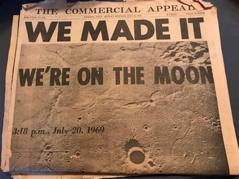 Local Memphis Newspaper on July 20, 1969 : r/OldSchoolCool