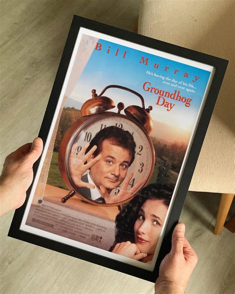 Groundhog Day (1993) Movie Poster - The Curious Desk