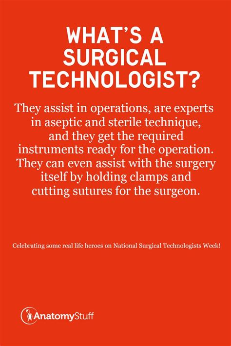 National surgical technologists week | Surgical technologist week, Surgical technologist, Real life