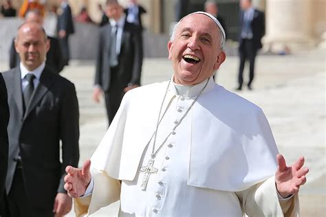 Pope Francis: Never forget to smile, even when life is hard