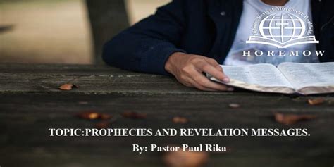 PROPHECIES AND REVELATION MESSAGES: Holiness Revival Movement Worldwide ...