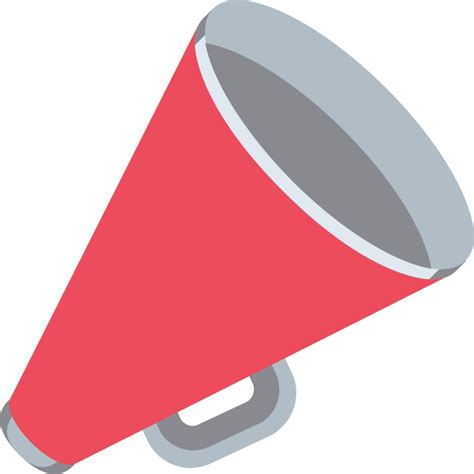 "cheering megaphone" Emoji - Download for free – Iconduck