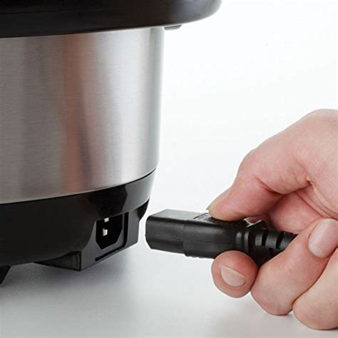 Aroma ARC-616SB rice cooker detachable power cord | RiceCookerAdvice.com