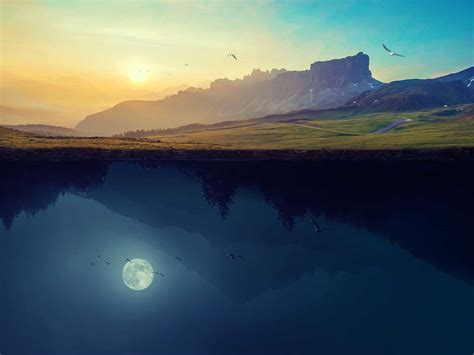 How to Create a Surreal Upside Down Landscape with Photoshop – Photoshop Tutorials