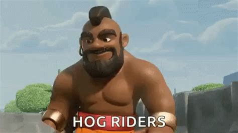 Clash Of Clans Hog Rider GIF - ClashOfClans HogRider Call - Discover ...