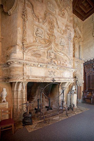 Grand Fireplace, Hearst Castle by Brendon Perkins | 城, シャトー, 美しい景色