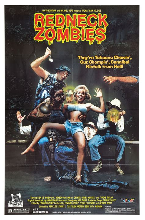 Redneck Zombies (1987, USA) #troma #exploitation #80s Sci Fi Horror Movies, Zombie Movies ...