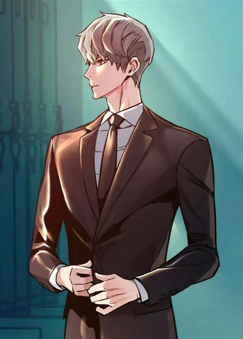 manhwa, tie, anime men, anime, men, suits HD Phone Wallpaper | Rare Gallery