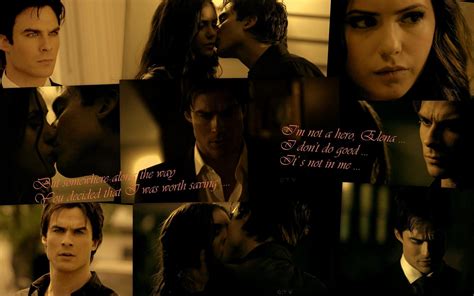 Vampire Diaries Wallpapers Damon And Elena - Wallpaper Cave