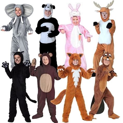 Kids Animal Costume Halloween Fancy Dress Cute Puppy Onesies Cartoon ...