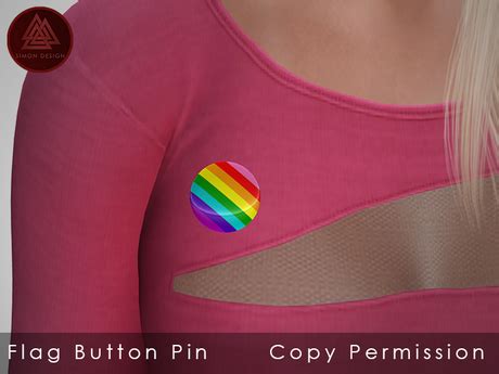 Second Life Marketplace - Pride Pin 8 Color